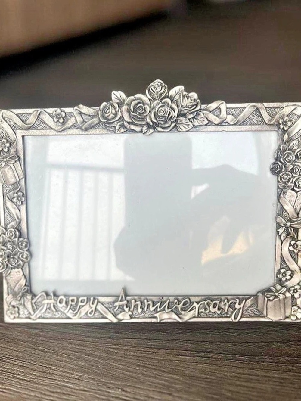 Ganz Ornate Floral Anniversary Picture Frame